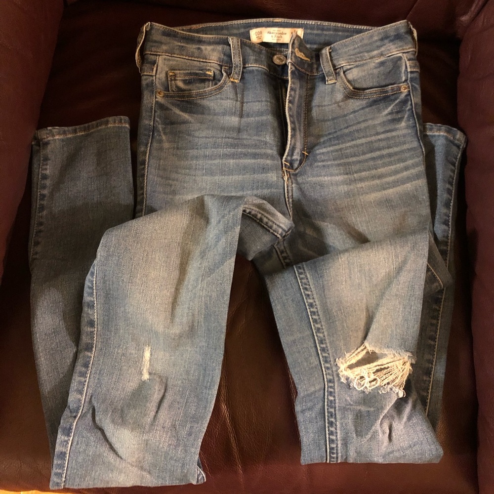 A&F super skinny high rise legging
